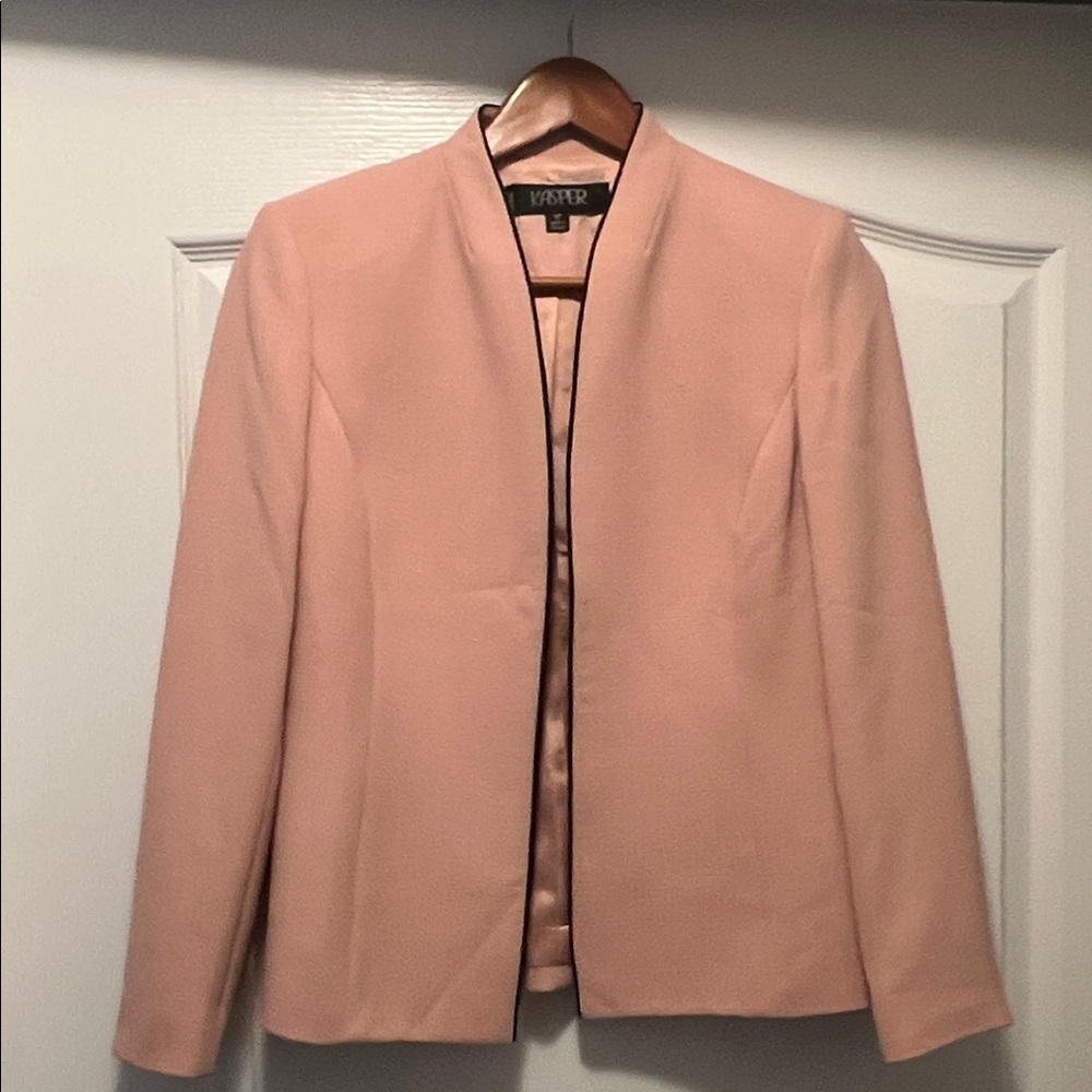 Kasper Blush Pink Suit Jacket